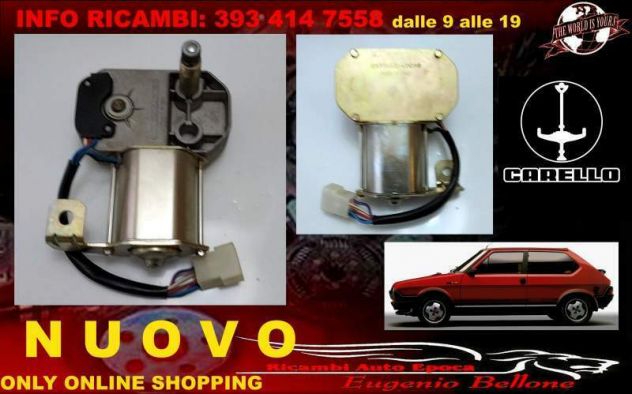 Motorino tergi lunotto Fiat Ritmo Carello nuovo