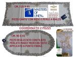 Complementi arredo unici da collezione corsie  fasce runner lino ricamo a mano