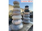 Fontana multicolore in pietra marmo