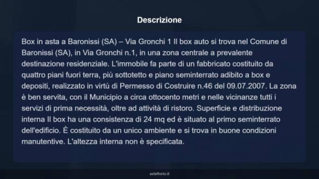 Immobile in asta di 24 m² in vendita a Baronissi - Foto 8