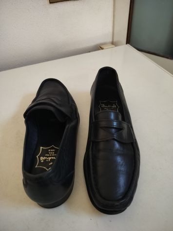 Mocassini neri Indios unisex n. 40 - Foto 3