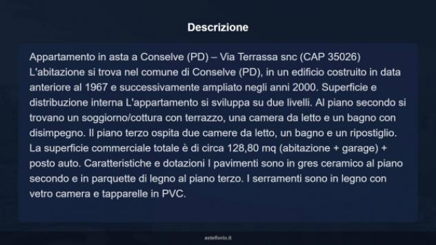 Immobile in asta di 118 m² con più di 5 locali e box auto in vendita a Conselve - Foto 18