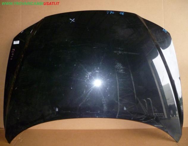 COFANO ANT.(in alluminio) NERO MET. VOLVO V70 (1 Dif.Punta)  Carrozzeria  Lamierati esterni  Cofano  Cofano ant. VOLVO - V70 - 01-07-2007 - 01-04-2013