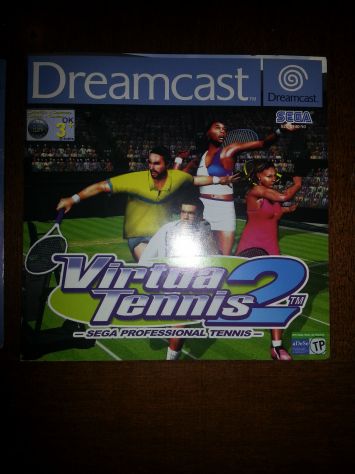 DUE COPERTINE PARI A NUOVE,ORIGINALI,DELLO STESSO GIOCO:DREAMCAST,SEGA"VIRTUA TE - Foto 2