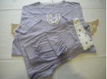 PIGIAMA DONNA tg.L-PANTALONI+MAGLIETTA MANICHE CORTE