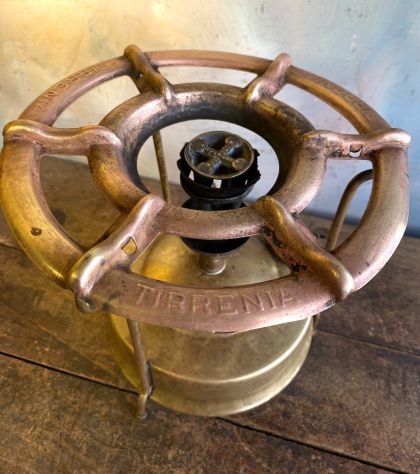 Vecchio fornello Made in italy mercatino vintage da collezione marca Tirrenia - Foto 3
