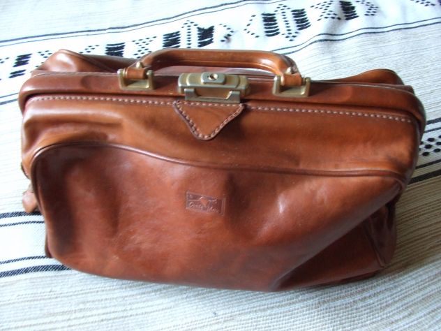 Borsa in pelle vintage da medico - Foto 3