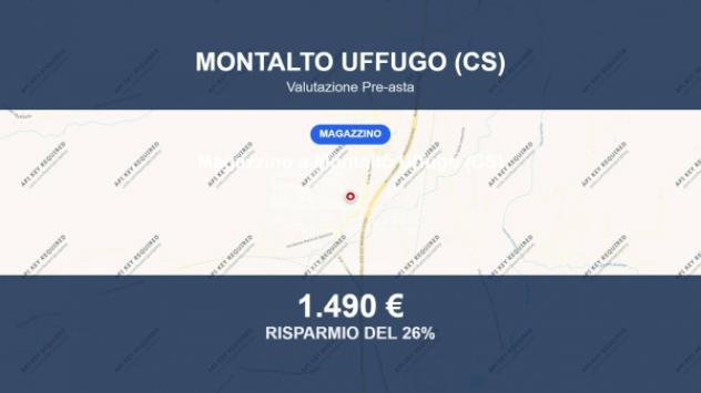 Immobile in asta di 30 m² in vendita a Montalto Uffugo