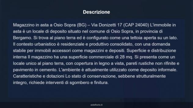 Immobile in asta di 28 m² in vendita a Osio Sopra - Foto 10