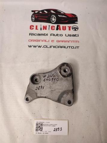 SUPPORTO CAMBIO MERCEDES Classe B W245 1° Serie A1692420401 diesel 1991 (0511)