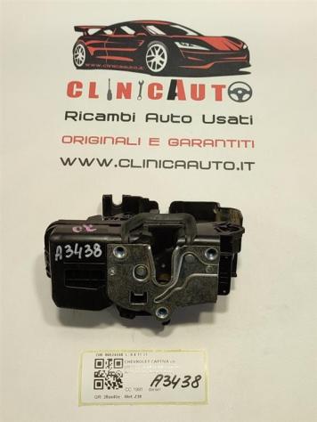 SERRATURA ANTERIORE SINISTRA CHEVROLET Captiva 1° Serie 96624248 Z20 (06)