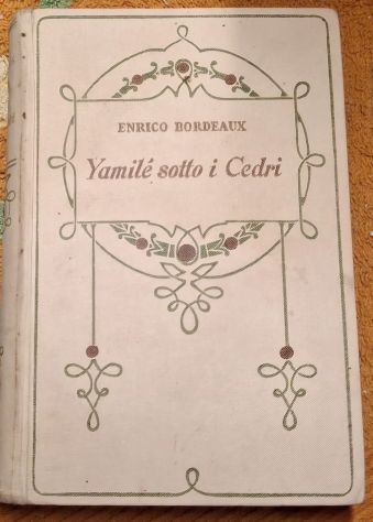 Yamilé sotto i Cedri", un romanzo di Enrico Bordeaux (Henry).