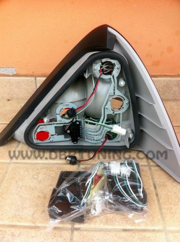 Fanali Led MERCEDES SLK R170 96-04 rosso - Foto 3