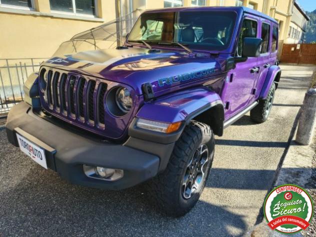 JEEP Wrangler Unlimited 2.0 PHEV ATX 4xe Rubicon UN.PROPR. rif. 24002679 - Foto 2
