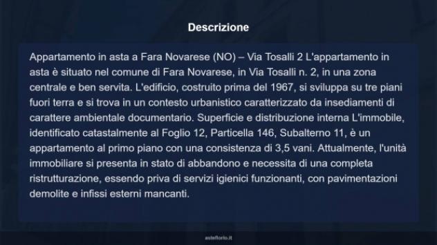 Immobile in asta di 60 m² in vendita a Fara Novarese - Foto 7