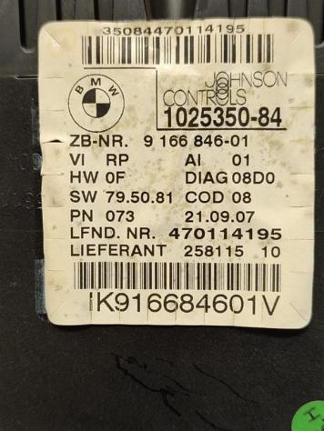 QUADRO STRUMENTI BMW Serie 3 E91 Touring 1025350 -84 9166846 -01 N47D20A (0508) - Foto 3