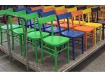 Sedia milano colorate ral per ristoranti,  bar, lounge bar
