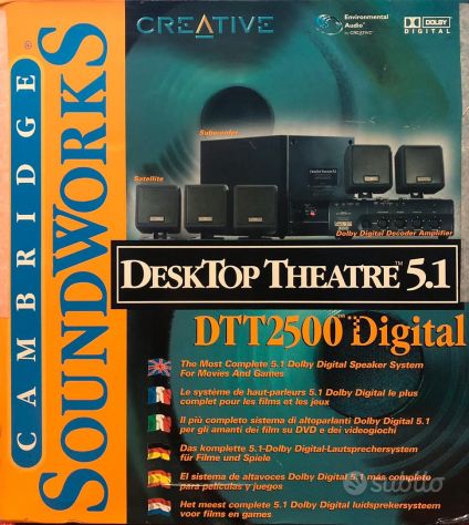Creative Cambridge Soundworks DTT 2500 Digital 5.1