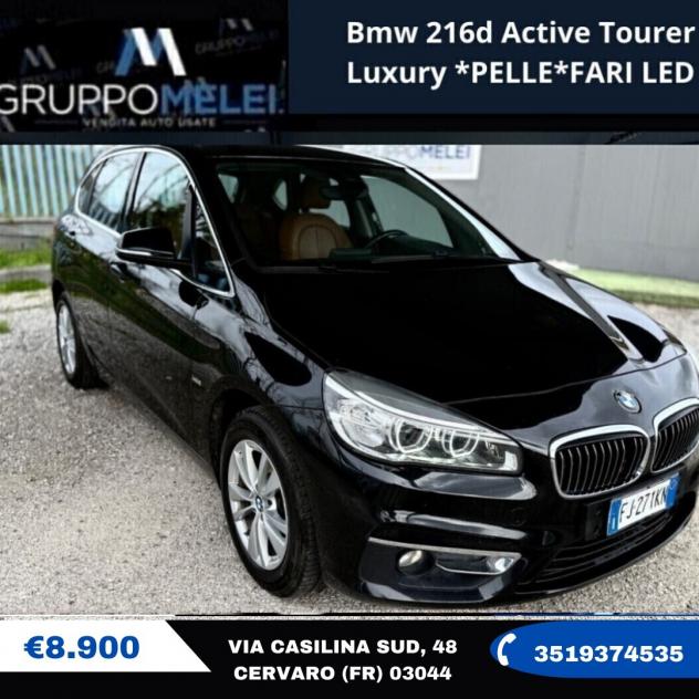 Bmw 216d Active Tourer Luxury *PELLE*FARI LED