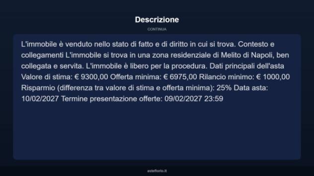 Immobile in asta di 16 m² in vendita a Melito di Napoli - Foto 9