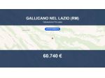 Immobile in asta di 59 m² in vendita a Gallicano nel Lazio