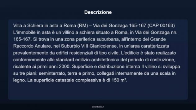 Immobile in asta di 150 m² con più di 5 locali in vendita a Roma - Foto 3