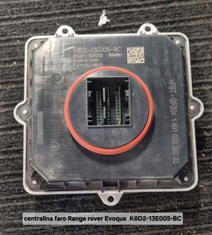 centralina faro Range rover Evoque K8D2-13E005-BC