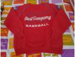 Best Company felpa anni 80 rossa