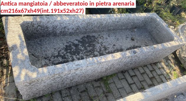 Antiche vasche mangiatoie abbeveratoi di pietra - Foto 6