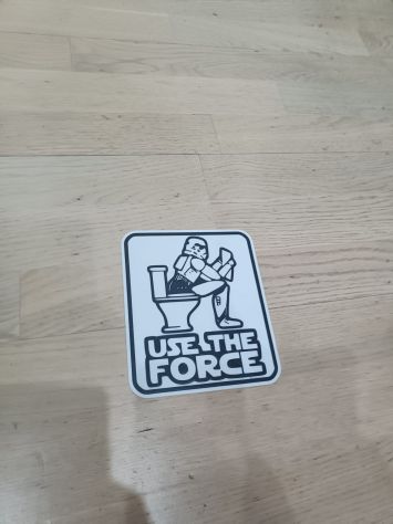 insegna divertente star wars per gabinetto - Foto 2