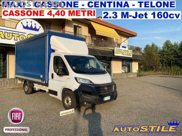 FIAT Ducato 2.3 M-Jet 160cv CASSONE - CENTINA e TELONE - MAXI rif. 24202019