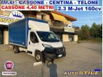FIAT Ducato 2.3 M-Jet 160cv CASSONE - CENTINA e TELONE - MAXI  rif. 24202019