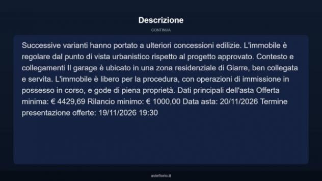 Immobile in asta di 22 m² in vendita a Giarre - Foto 4