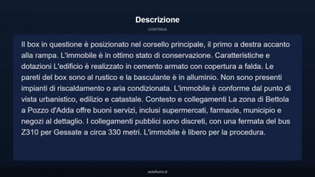 Immobile in asta di 17 m² in vendita a Pozzo d'Adda - Foto 5