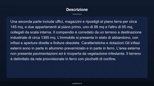 Immobile in asta di 2300 m² in vendita a Fossato di Vico - Foto 6