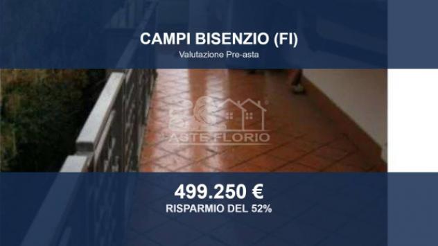 Immobile in asta di 266 m² con più di 5 locali e box auto in vendita a Campi Bisenzio