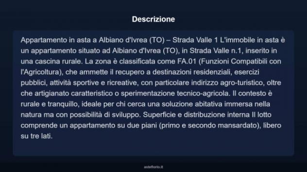 Immobile in asta di 90 m², box auto in vendita a Ivrea - Foto 12