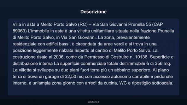 Immobile in asta di 356 m², box auto in vendita a Melito di Porto Salvo - Foto 18