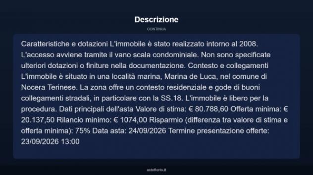 Immobile in asta di 69 m² in vendita a Nocera Terinese - Foto 5