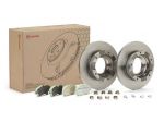 Kit freni dischi pastiglie per Ford Tourneo Custom Ate Bosch pinze freno