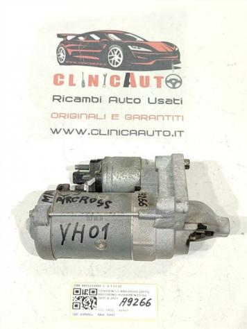 MOTORINO D' AVVIAMENTO CITROEN C3 AirCross 9825233080 YH01 diesel 1499 (17) - Foto 3
