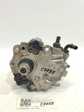 POMPA INIEZIONE DIESEL MERCEDES Classe A Serie (W176) A6510701201 28297640 651901 diesel 1796 (1218)