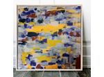Quadro astratto dipinto su tela 60