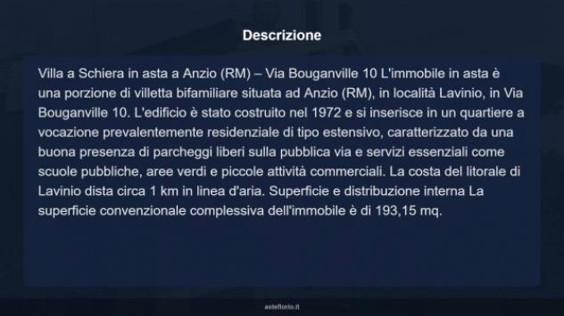 Immobile in asta di 193 m² in vendita a Anzio - Foto 4