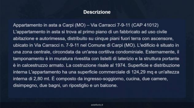 Immobile in asta di 124 m², box auto in vendita a Carpi - Foto 18
