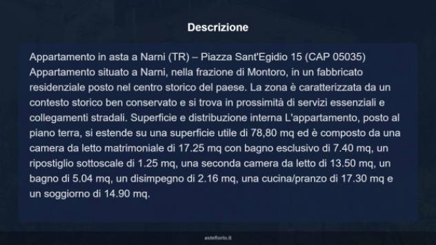 Immobile in asta di 78 m² in vendita a Narni - Foto 11