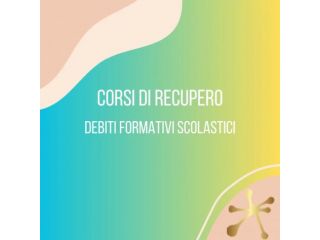 LEZIONI DI RECUPERO DEBITI FORMATIVI SCOLASTICI