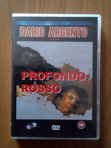 Lotto DVD IMPORT - Dario Argento - Profondo Rosso - Tenebre + altri - Foto 3