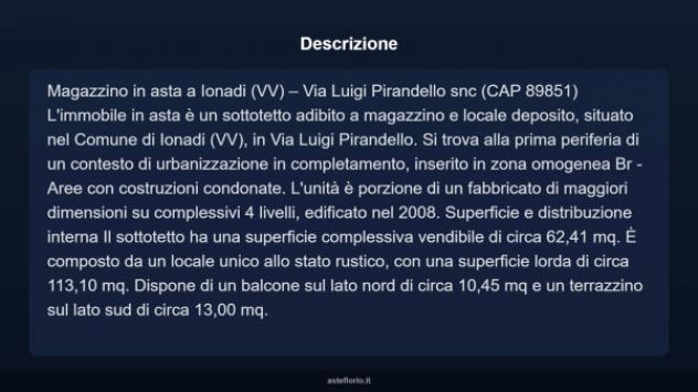 Immobile in asta di 62 m² in vendita a Jonadi - Foto 3