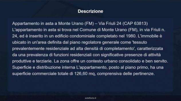 Immobile in asta di 118 m² con più di 5 locali in vendita a Monte Urano - Foto 14